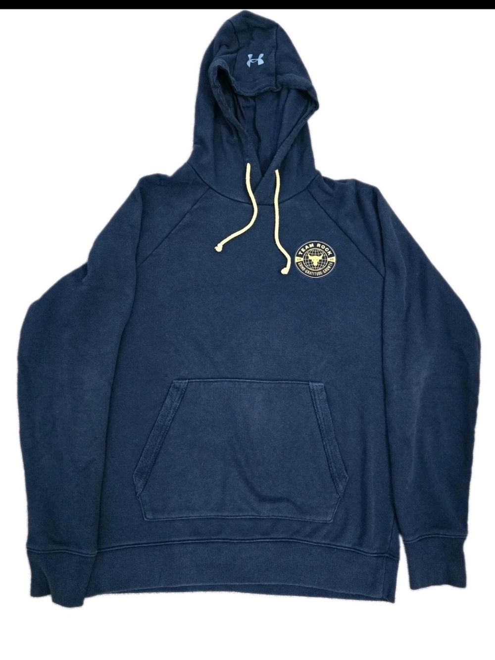 Under Armour Project Rock Team Rock Pullover Hoodie L